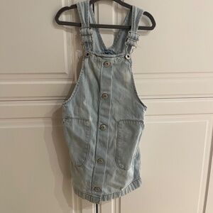Girls Denim Overalls Dress Osh Kosh B'Gosh